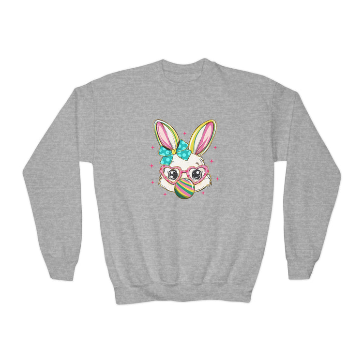 Cute Bunny Youth Sweatshirt