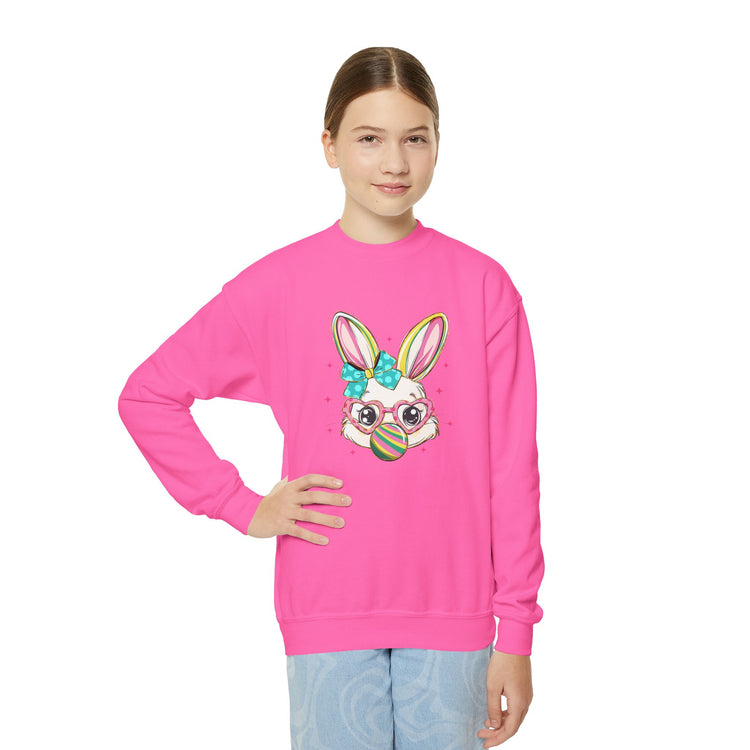 Cute Bunny Youth Sweatshirt