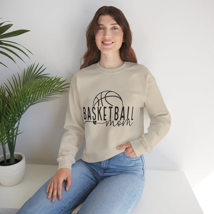 Basketball Mom Crewneck Sweatshirt