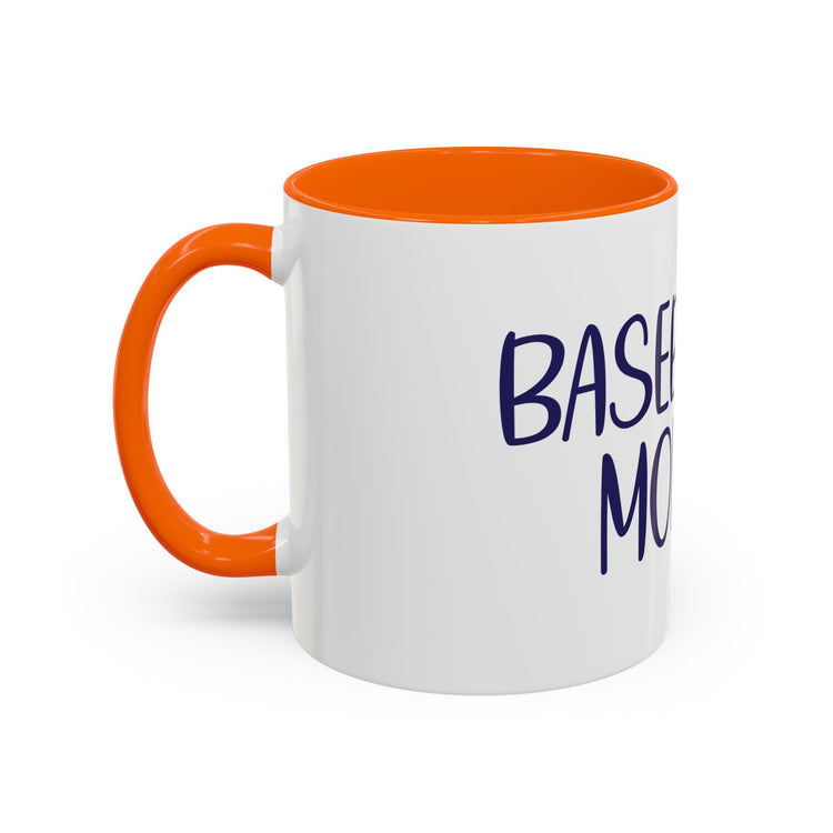 Baseball Mom Accent Coffee Mug