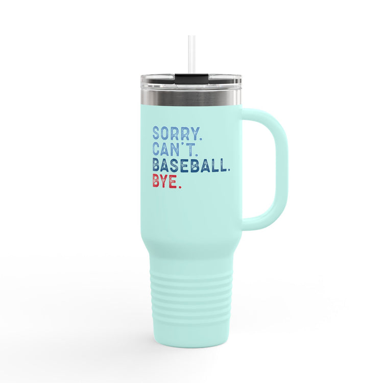 Apology Baseball Insulated Travel Mug 40oz