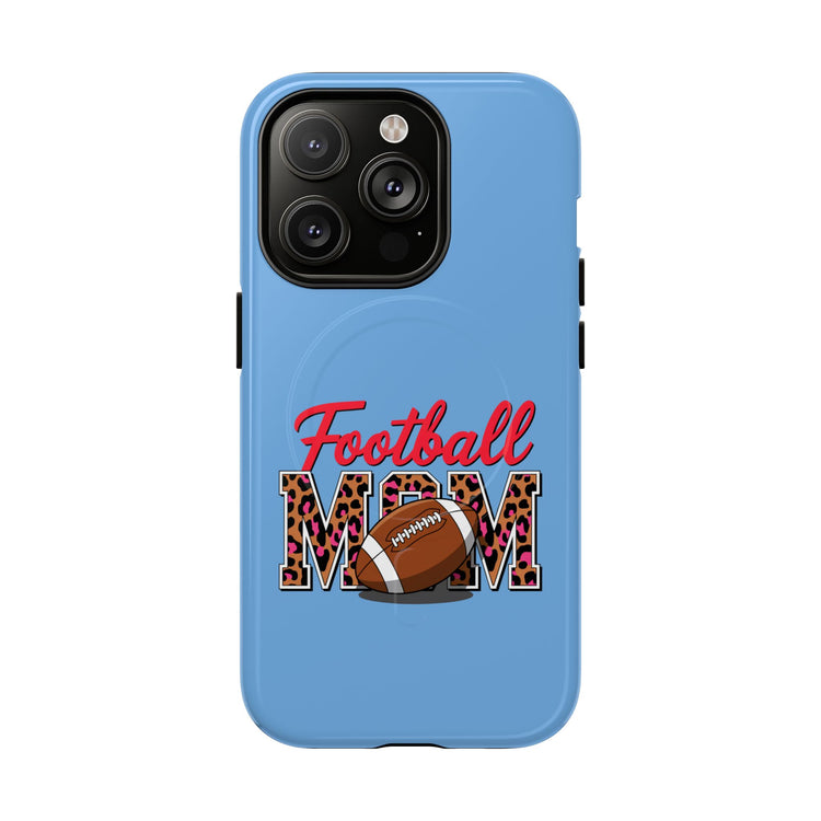 Football Mom Magnetic Phone Case - Tough & Stylish Protective Cover, Sports Fan Gift,