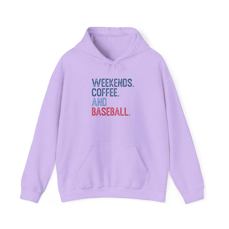 Weekends Coffee Baseball Hoodie