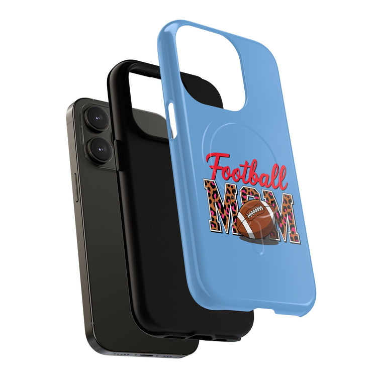 Football Mom Magnetic Phone Case - Tough & Stylish Protective Cover, Sports Fan Gift,