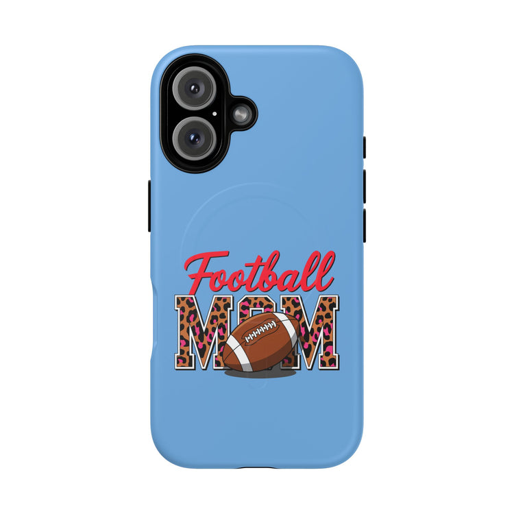 Football Mom Magnetic Phone Case - Tough & Stylish Protective Cover, Sports Fan Gift,