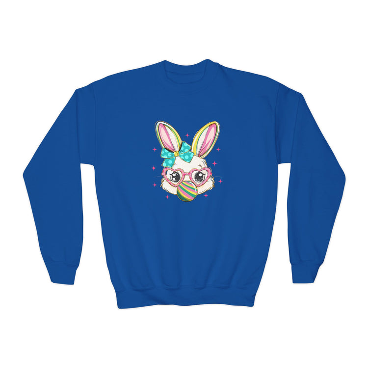 Cute Bunny Youth Sweatshirt