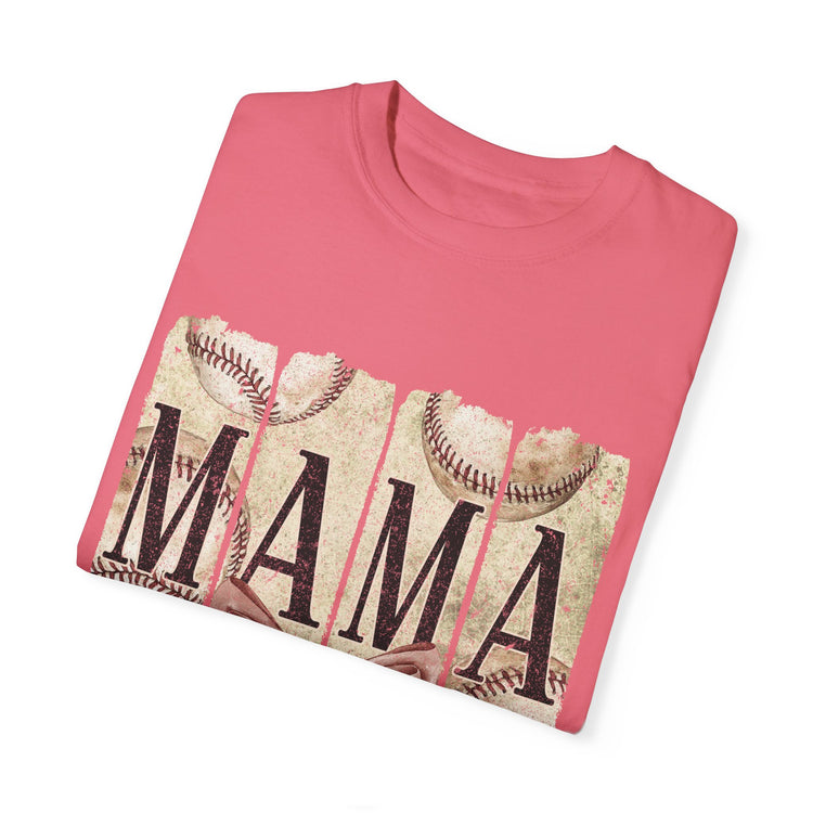 Mama Baseball Retro Love T-Shirt