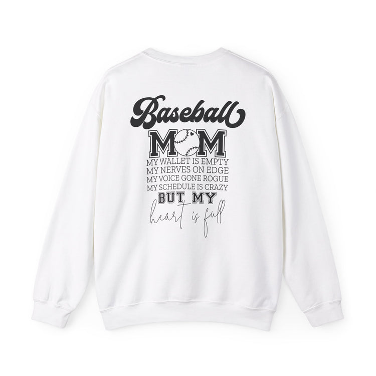 Baseball Mom Crewneck Sweatshirt