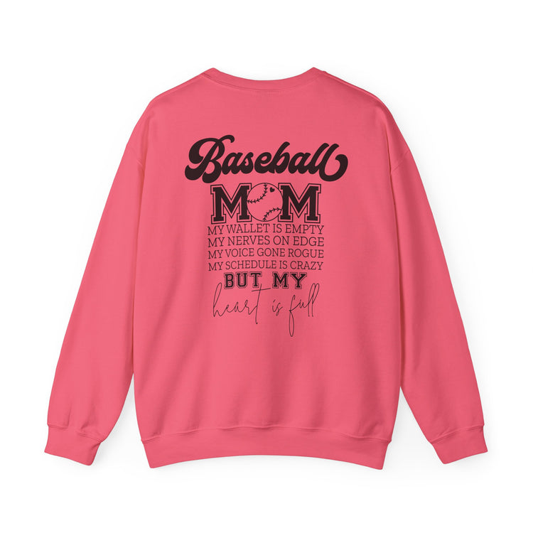 Baseball Mom Crewneck Sweatshirt