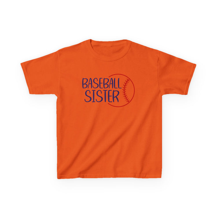 Baseball Sister Kids T-shirt