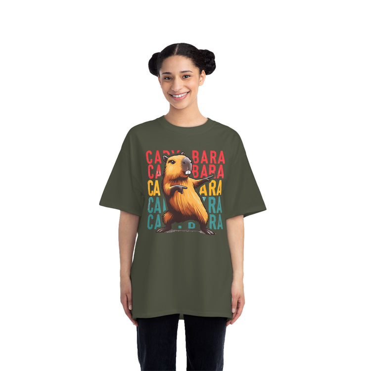 Capybara Dance Short-Sleeve T-Shirt - Fun Animal Tee for Capybara Lovers