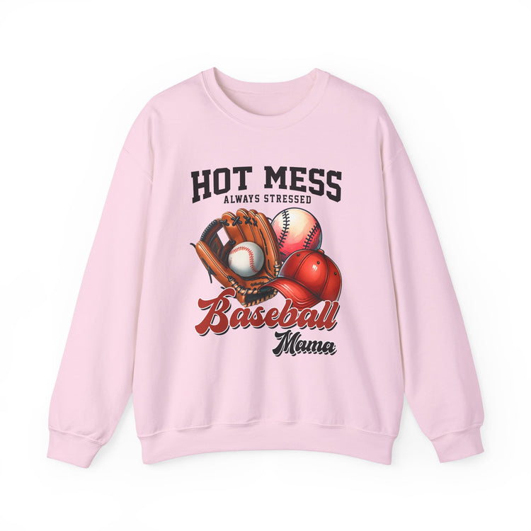 Baseball Mama Sweatshirt - Crewneck