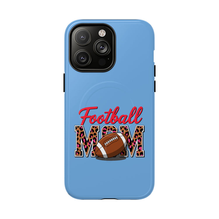 Football Mom Magnetic Phone Case - Tough & Stylish Protective Cover, Sports Fan Gift,