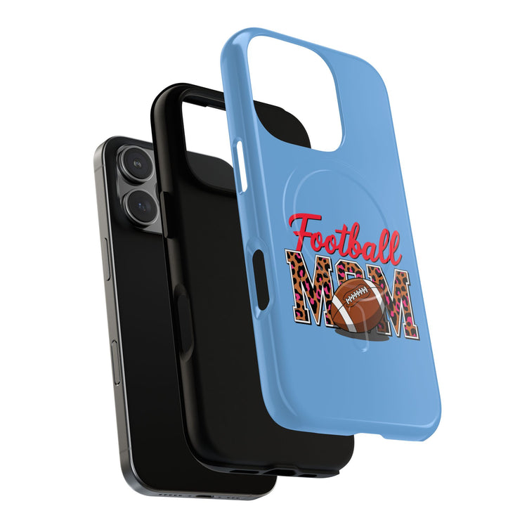 Football Mom Magnetic Phone Case - Tough & Stylish Protective Cover, Sports Fan Gift,