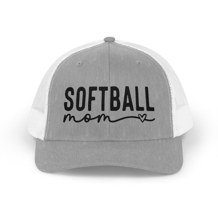 Softball Mom Snapback Trucker Cap