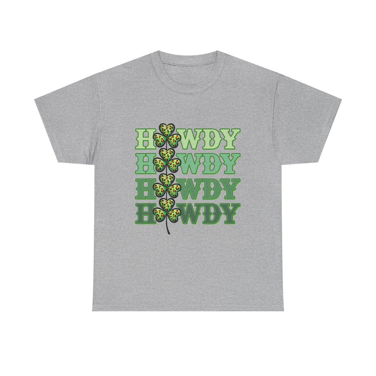 Lucky Charm Tee, St Patrick's Day Shirt, Unisex T-Shirt, Heavy Cotton Top, Howdy Design