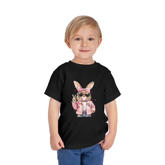 Cool Bunny Toddler Tee