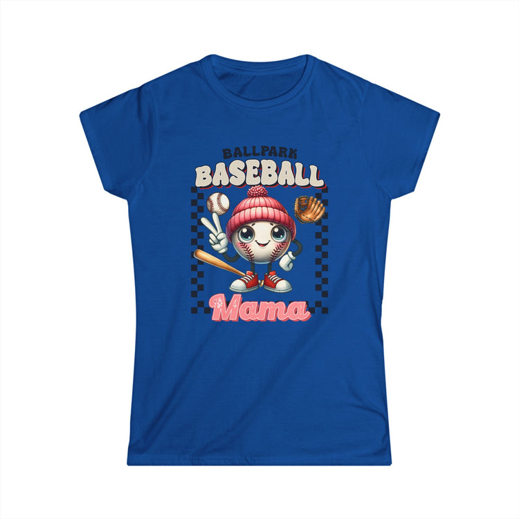 Women's Tee Baseball Mom T-Shirt