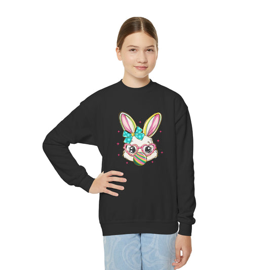 Cute Bunny Youth Sweatshirt