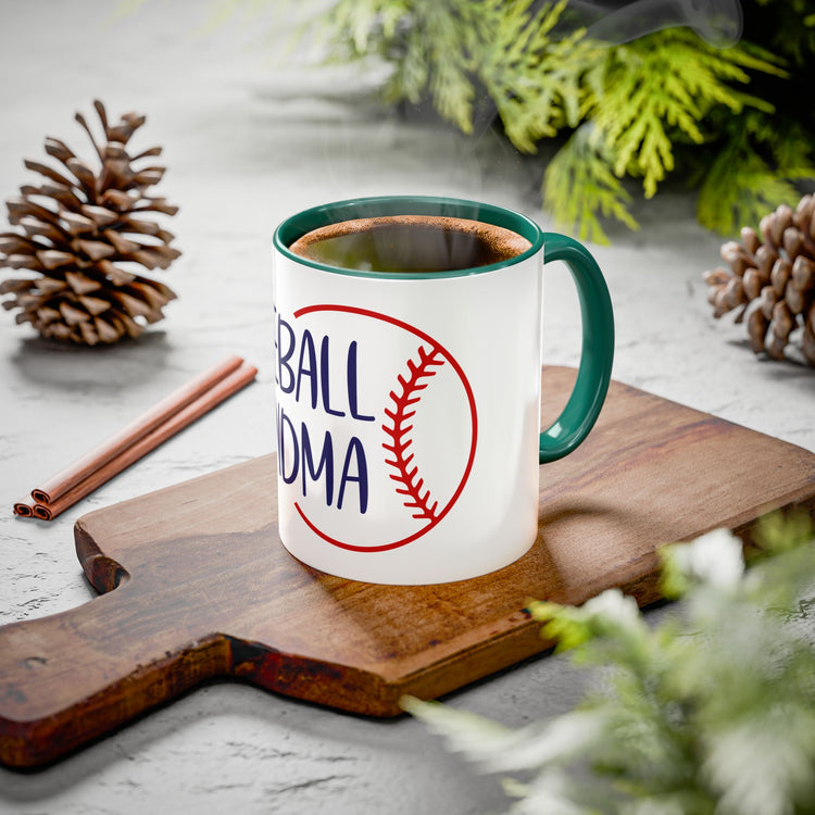 Baseball Grandma Colorful Mug