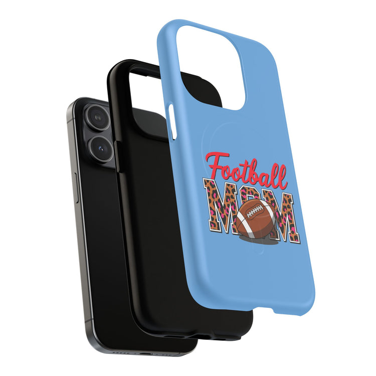 Football Mom Magnetic Phone Case - Tough & Stylish Protective Cover, Sports Fan Gift,