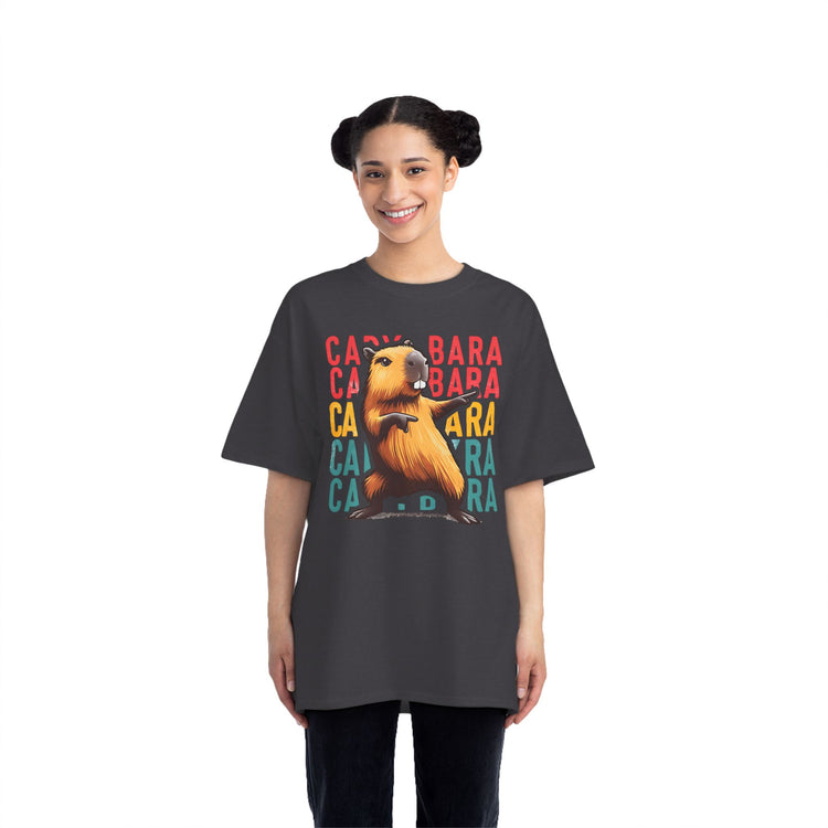 Capybara Dance Short-Sleeve T-Shirt - Fun Animal Tee for Capybara Lovers