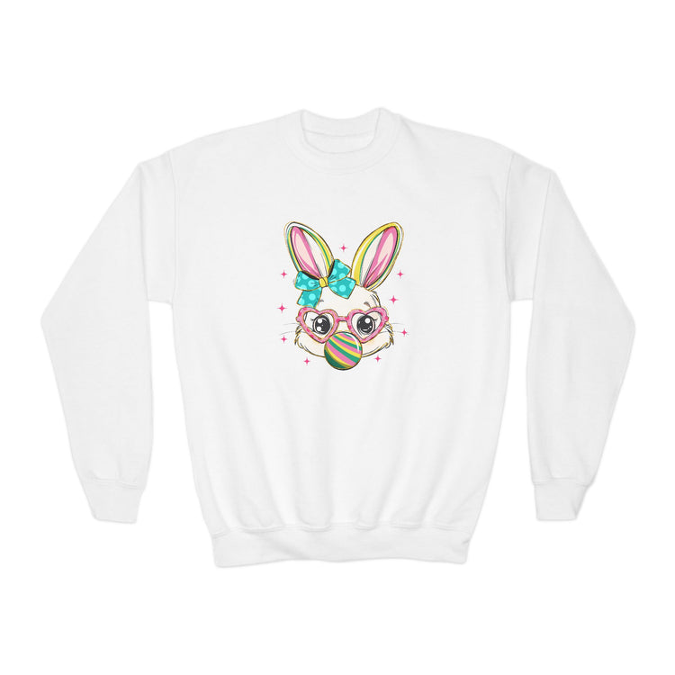 Cute Bunny Youth Sweatshirt