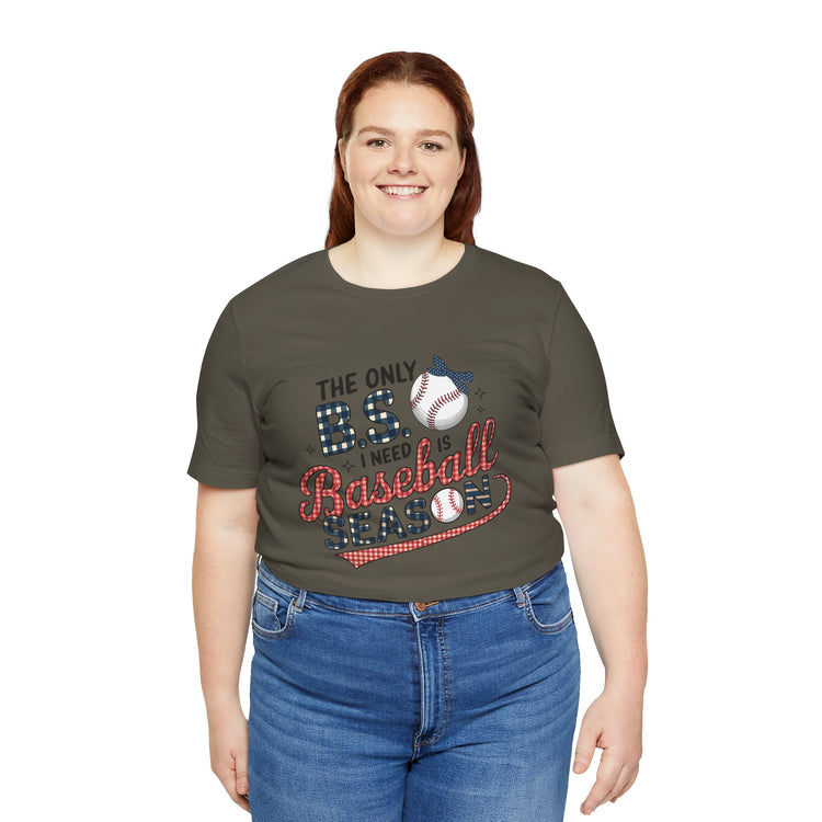 Baseball Season  BS Graphic Tee