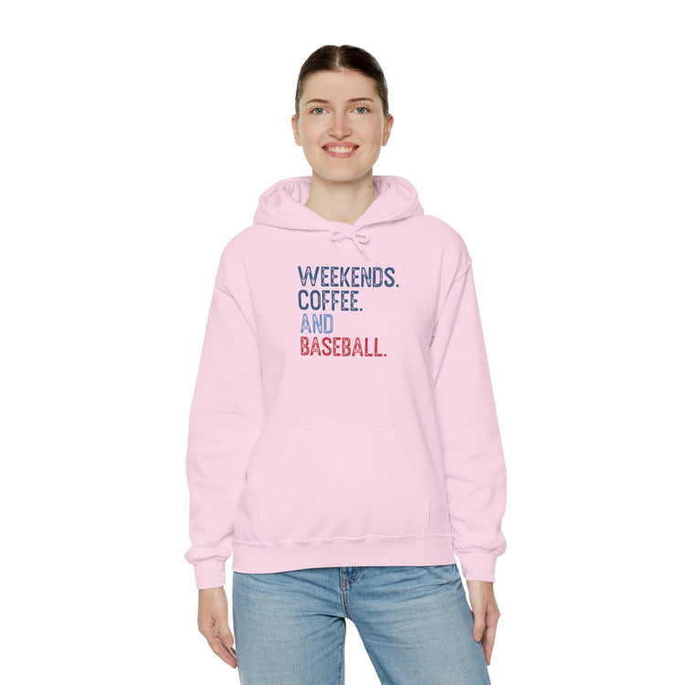 Weekends Coffee Baseball Hoodie