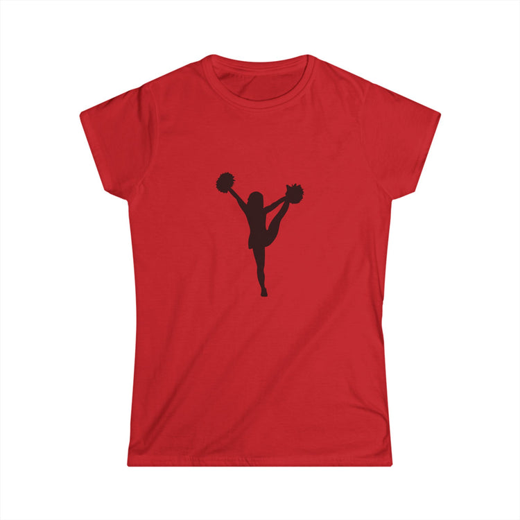 Cheerleader Silhouette Women's Softstyle Tee