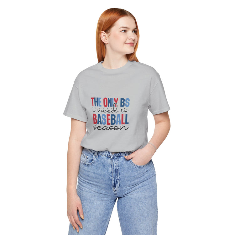 Baseball Season BS Jersey Tee