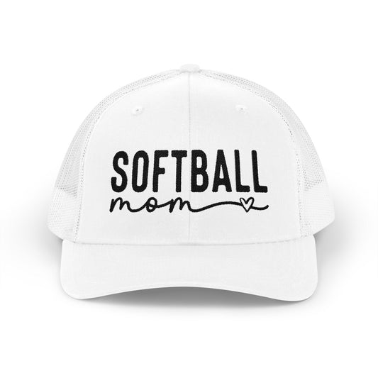 Softball Mom Snapback Trucker Cap