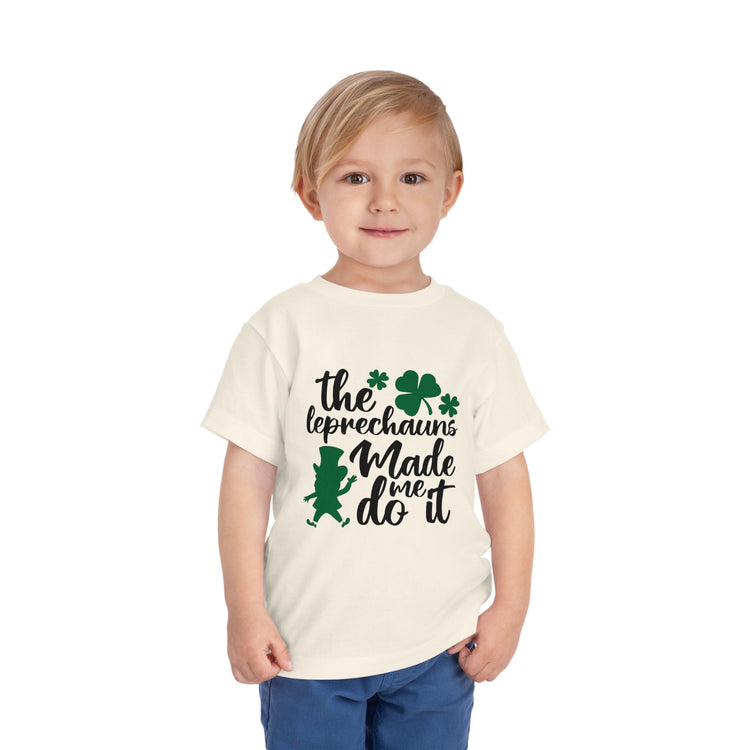 Toddler T-Shirt, St Patrick's Day Shamrock Tee for Kids, Cute Irish Toddler Shirt