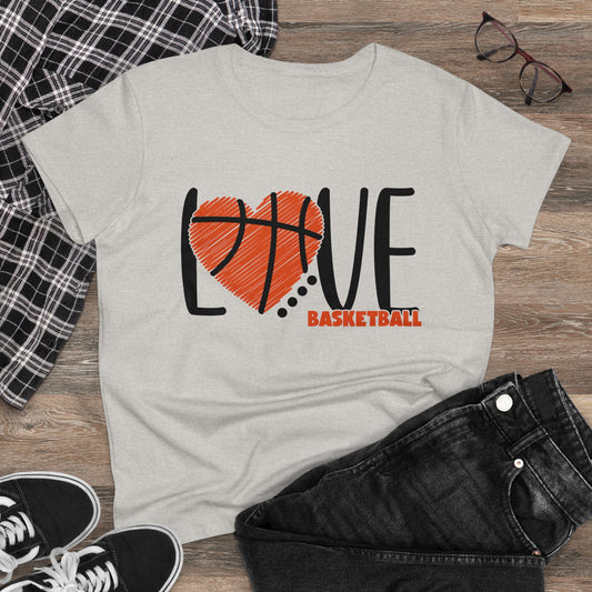 Love Basketball Women's Tee